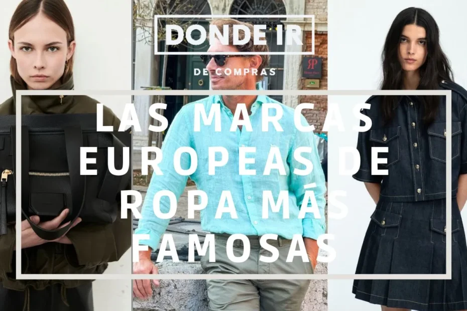 marcas europeas de ropa