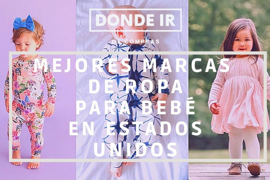 mejores marcas de ropa para bebé estados unidos