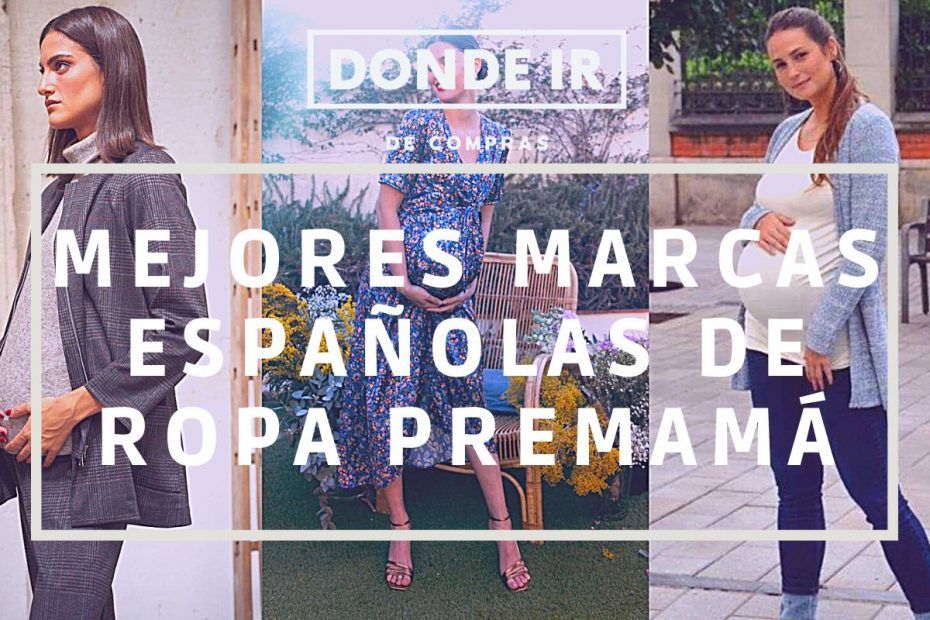 marcas españolas ropa premamá